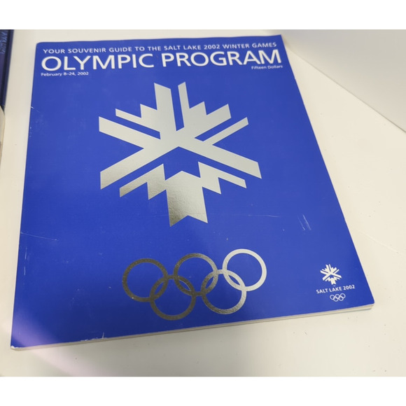 Set of 3 Program / Photo and Books 2002 Salt Lake City Winter Olympic Games - Picture 2 of 8